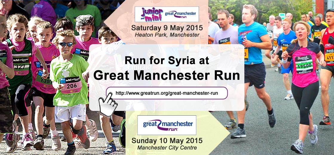 "Run for Syria" Great Manchester Run 2015
