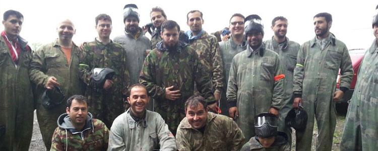 Paintball activity